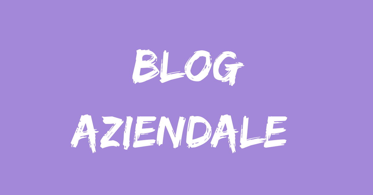 Blog aziendale