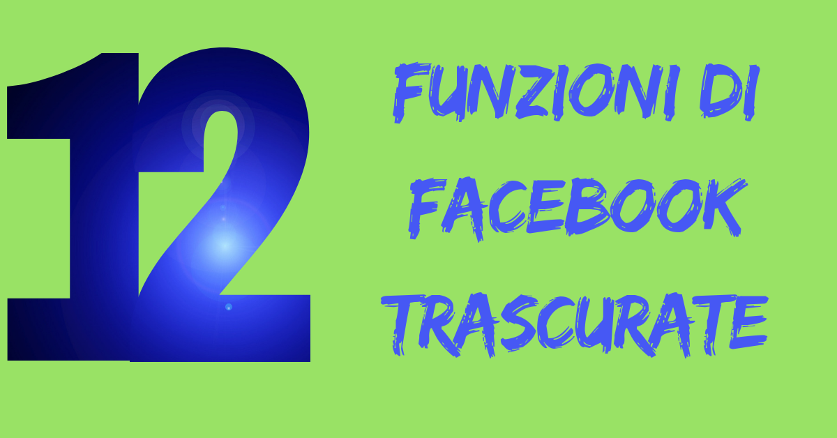 funzioni di facebook