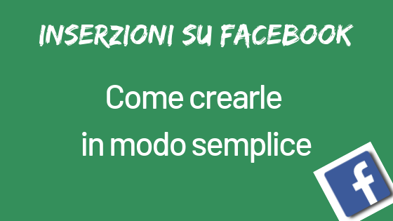 inserzioni su facebook