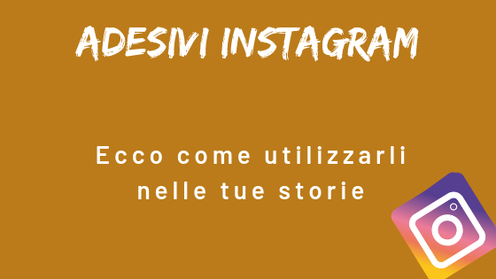 Adesivi Instagram