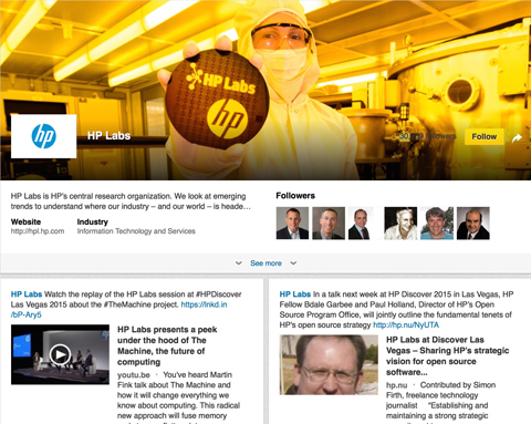 linkedin-showcase-page