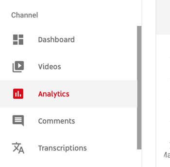 come avere molti iscritti su Youtube: analytics di youtube