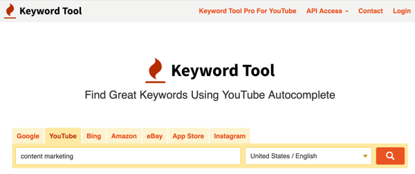 Migliorare il posizionamento: keyword tool